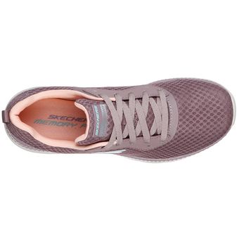 skechers lace up purpura