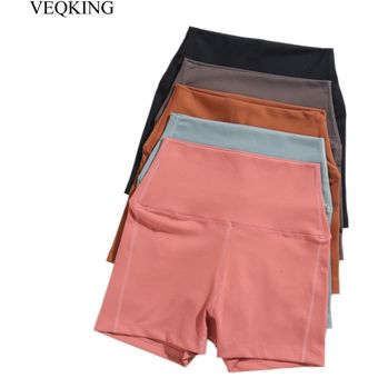 #watermelon Pantalones cortos deportivos para mujer,sin costuras,con cintura de realce,para Fitnes 