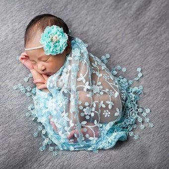Accesorios de maternidad para bebé recién nacido edredón de fotografía con conjuntos con diadema diademas de 8 colores 