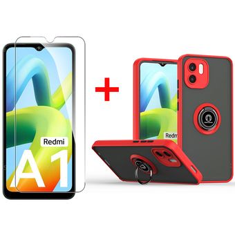 Estuche Carcasa Xiaomi Redmi A1 + Mica de Templado - Rojo | Linio Colombia - GE063EL0KRS3FLCO