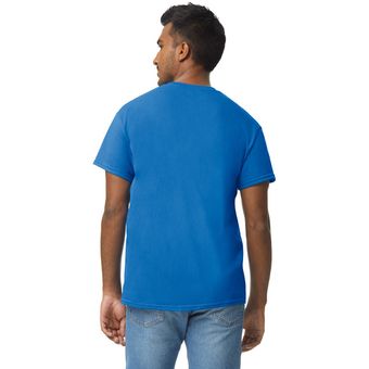 Camiseta Hombre Azul Royal Básica marca Gildan
