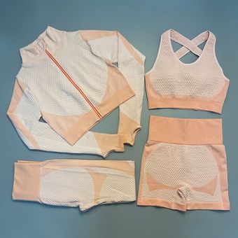 Conjunto de chándal deportivo de 2 piezas para mujer ropa de entrenamiento 