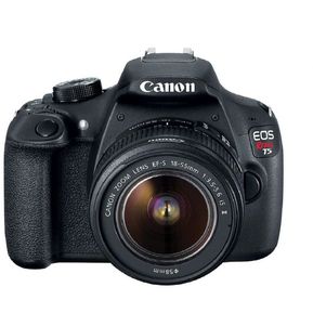 Cámara Canon EOS Rebel T5 (Lente 18-55mm)-Negro.