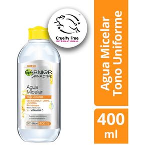 Agua Micelar Garnier SkinActive Express Aclara x 400Ml