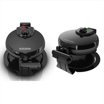 Waflera Giratoria Black & Decker Profesional Gourmet Nueva