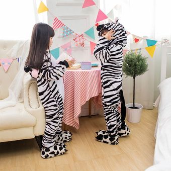 regalo de Año Nuevo niño y niña-LA11 Panda disfraz de unicornio ropa de dormir para adolescente mono Pijama de unicornio para bebé 
