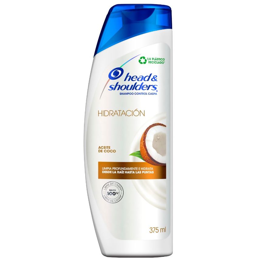 Shampoo Head & Shoulders Hidratación Aceite De Coco 375 ml