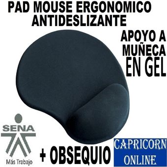 Pad Mouse gel Ergonómico + Obsequio