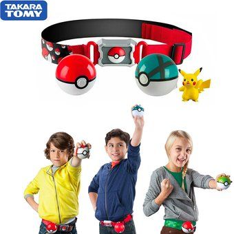 maestro Pokemon Elf bola cinturón telescópica TAKARA TOMY juguetes para niños d 