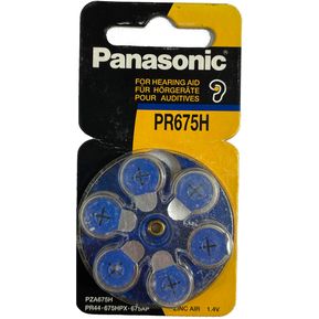 Panasonic Baterías para audífonos Pr675H