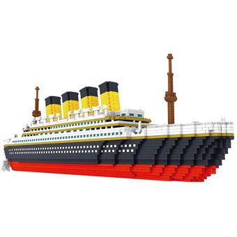 Bloque Titanic Barco Juguetes Crucero Modelo Barco DIY 
