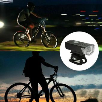Pack 2 en 1 Luz LED Delantera y Trasera para Bicicleta Recargable