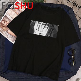 camiseta japonesa de Anime camisetas masculinas DJL camiseta divertida de dibujos animados camiseta estética de Hip Hop para hombresmujeres Naruto #14560 camiseta de moda 