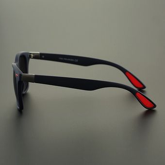 Classic Square Polarized Sunglasses Men Women Designer Rivet 