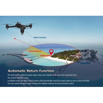 Mini RC Drone Drones Cuadricoptero camara 1080P HD GPS Hubsan X4 H501C 
