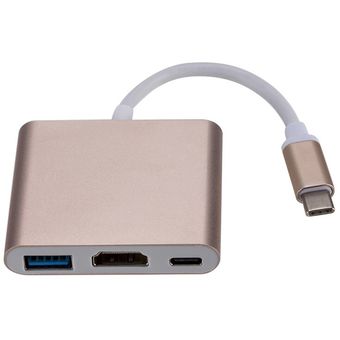 Thunderbolt 3 adaptador USB tipo C a 4K HDMI soporte Samsung Dex modo USB-C muelle con la policía de MacBook ProAir 2020 