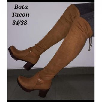 Bota larga de online tacon