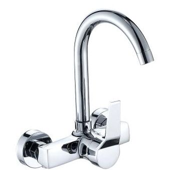 mezcladores flexibles para montar Grifo de cocina de doble orificio 