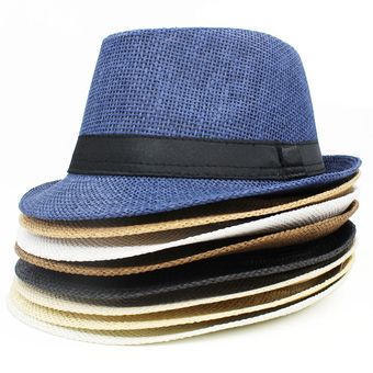 Sombrero de fieltro para niños  gorra de Jazz a la moda  sombrero pa 