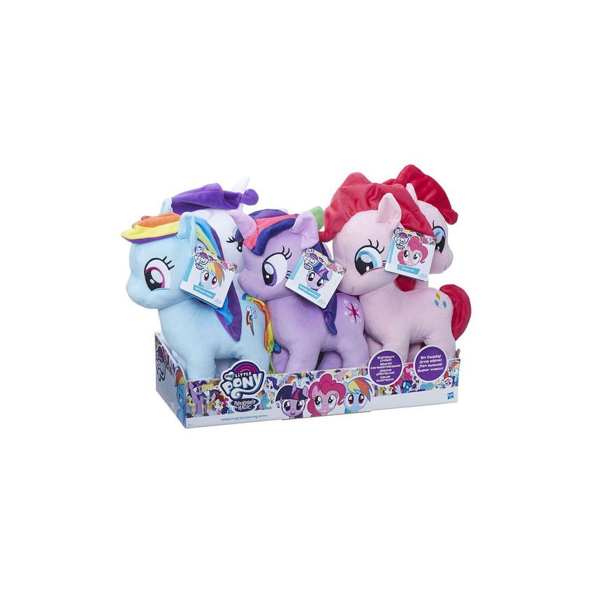 pony de peluche gigante