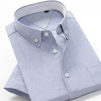 #352001 camisa clásica de manga corta para hombre,camisa de negocio 