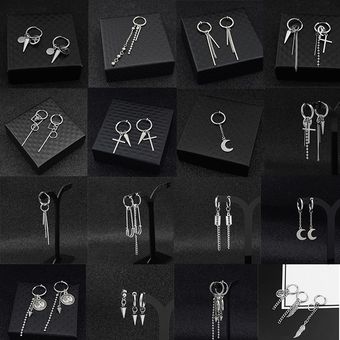 Sohot Colgante Largo Flecos Hombres Y Mujeres Con Pendientes 