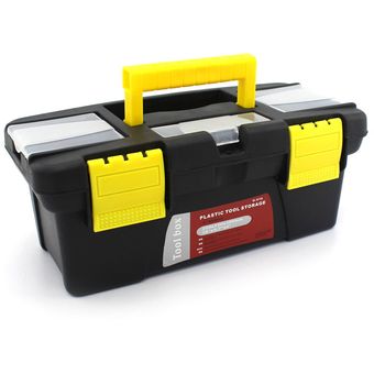 Caja de herramientas de hardware del hogar multifunción reparación de coches Caja de herramientas Caja de almacenamiento-multicolor-Pequeño 