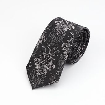 Corbatas delgadas para hombre para negocios y bodas corbatas de jacquard a rayas 6cm #68 