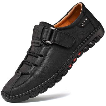 Hombres Tamaño grande 38-47 Zapatos casuales Oxford hechos a mano Zapatos de senderismo al aire libre Caqui 