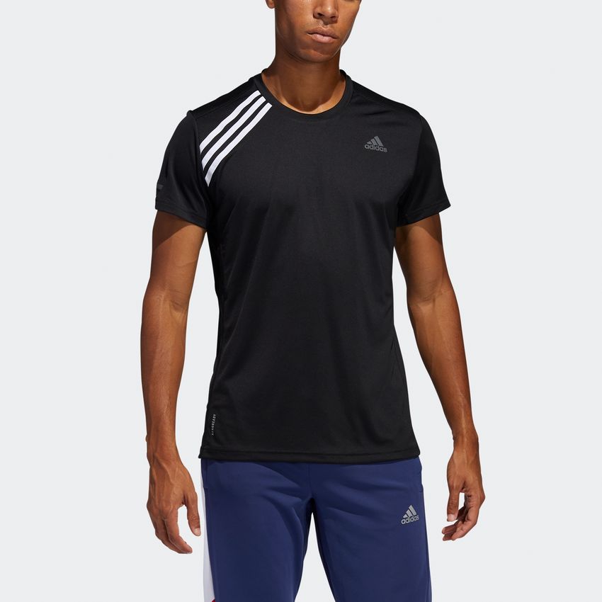 polo adidas negro