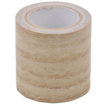 geneic 5M/Rollo de cinta adhesiva realista de reparación de vetas de madera de 8 colores para muebles 