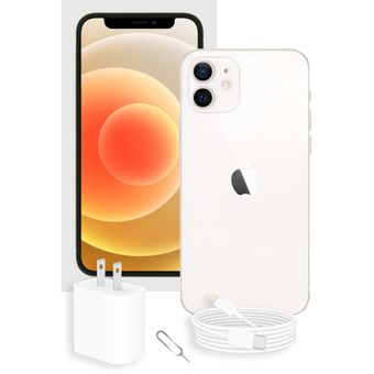 Celular Apple Iphone 12 Mini 5g 64 Gb Color Blanco Reacondicionado
