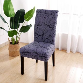 Cubierta elástica para sillas de licra geométrica,fundas elásticas para asiento de silla,comedor,cocina,banquete de boda,Hotel #Color 5 