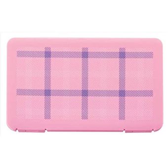Caja de máscara plegable de 2pc Bolsa de almacenamiento Boca 