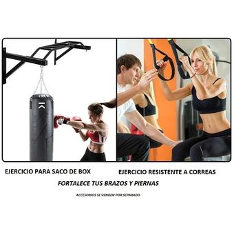 Barra para flexiones discount de puerta pared