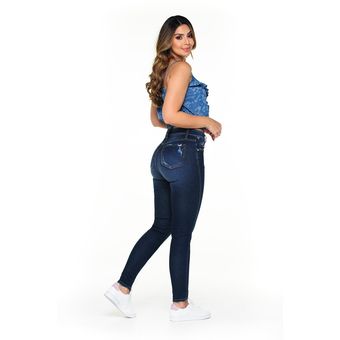Trucco’s Jeans Tiro Alto Hermoso ECO Mujer 