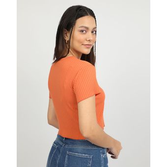 Polo Mujer Lila4d Naranja Ochre | Linio Perú - TO170FA1FFXSLLPE