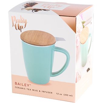 Mug de Té e Infusor Bailey Blue 