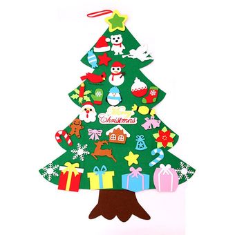 Árbol de Navidad de fieltro para niños, decoraciones de regalo de Navidad  DIY, árboles de Navidad de fieltro | Linio Colombia - GE063HL0EXXDZLCO