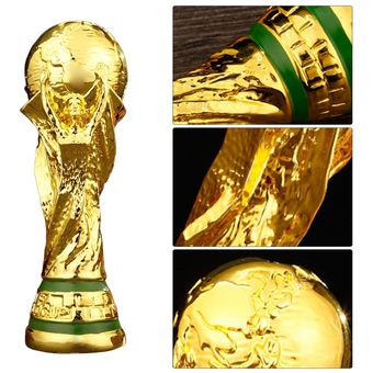 Trofeo de fútbol de la Copa del Mundo Réplica de resina Réplica de trofeo modelo de fútbol regalo de souvenir 