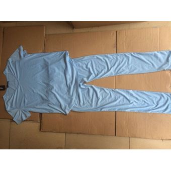 Las mujeres pijamas cortas set Solid Color Modal Sleepwear Cómodo Loungewear 
