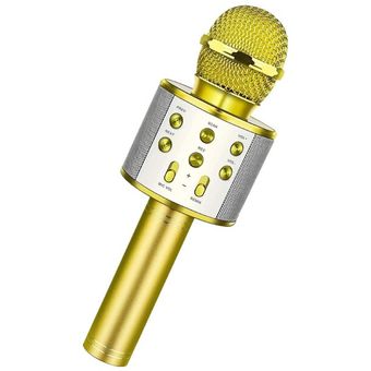 Inalámbrico karaoke OK micrófono portátil altavoz portátil hogar 