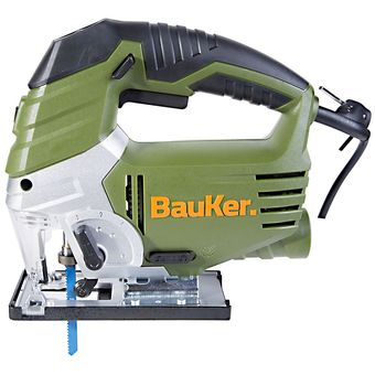 Sierra Caladora Laser 800W 0-3'000RPM Con Luz 2 Hojas de Repuesto Bauker 