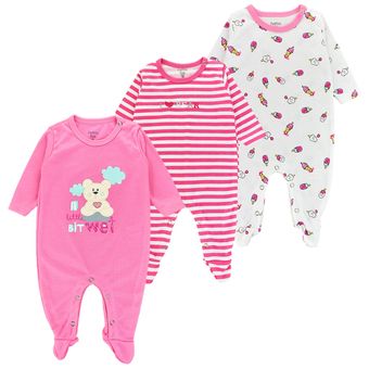 Conjunto Rosa Marca Baby Colors Para Bebé Niña Coppel |  