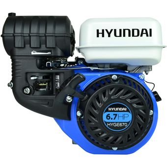 Motor a Gasolina 4 Tiempos 6.7 Hp c/ Cuñero Hyundai