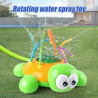 juguete rociador giratorio Rociador de agua al aire libre para niños 