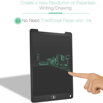 Nuevo tableta de dibujo LCD de 12 pulgadas Tablero de dibujo electrónico Digital Handwr 
