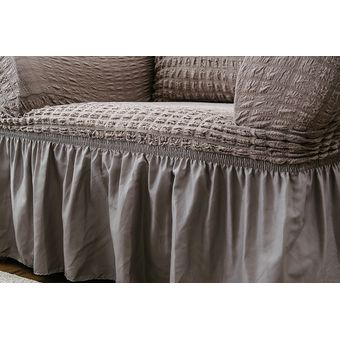 Funda Cobertor Elástica 2 Cuerpos Sofa Sillón Diseños M-145-185cm 