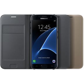 Funda Led Wallet Cover Samsung Galaxy S7