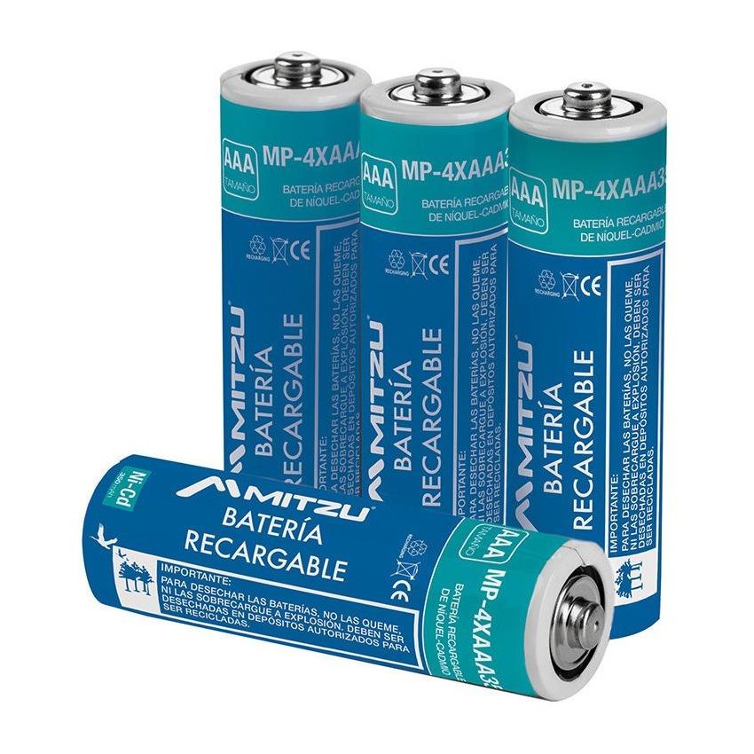 Batería recargable “AAA” de Ni-Cd MP-4XAAA350